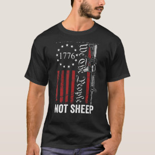 Camiseta Alza Lobos No Ovejas A Favor De Las Pistolas Ar15