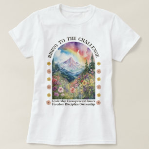 Camiseta Alzándose al desafío de la escolarización en casa 