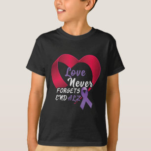 Camiseta Alzheimer de extremo púrpura Heimer Sensibilizació