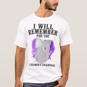 Camiseta Alzheimer Dementia Recuerdo Por Ti