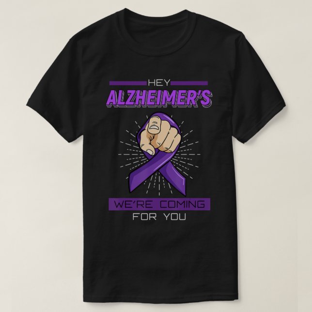 Camiseta Alzheimer Enfermedad de Shirt Pérdida de memoria c (Diseño del anverso)