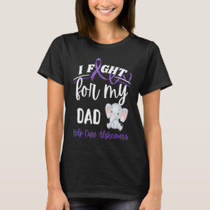 Camiseta Alzheimer: La conciencia de Alzheimer, lucha por e