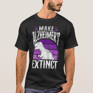 Camiseta Alzheimer: La conciencia de la demencia apoya a Di