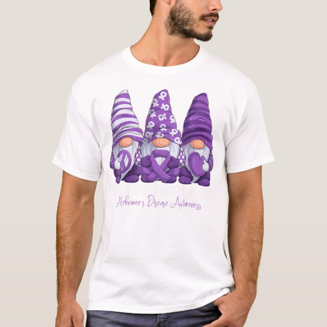 Camiseta Alzheimer S Conciencia De La Enfermedad Mes De La  (Anverso)