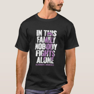 Camiseta Alzheimers  Bandera Americana Fin Alz Alzheimer Aw
