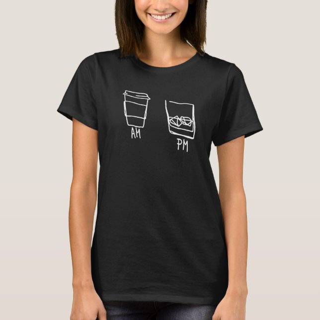 Camiseta AM Coffee PM Win 1 (Anverso)