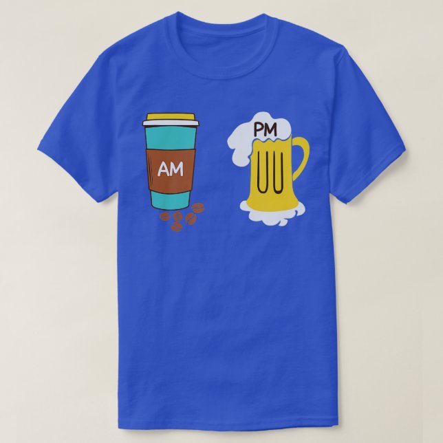 Camiseta AM Coffee PM Win - 28 (Diseño del anverso)