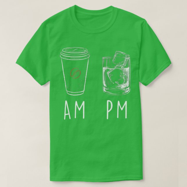 Camiseta AM Coffee PM Win - 40 (Diseño del anverso)