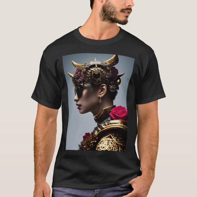 Camiseta Am I As Cool As I Look AI Portrait (Anverso)