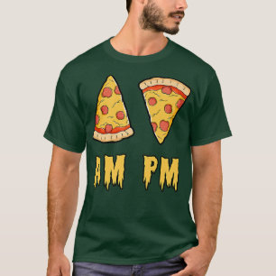 Camiseta AM Pizza PM Pizza Funny Retro