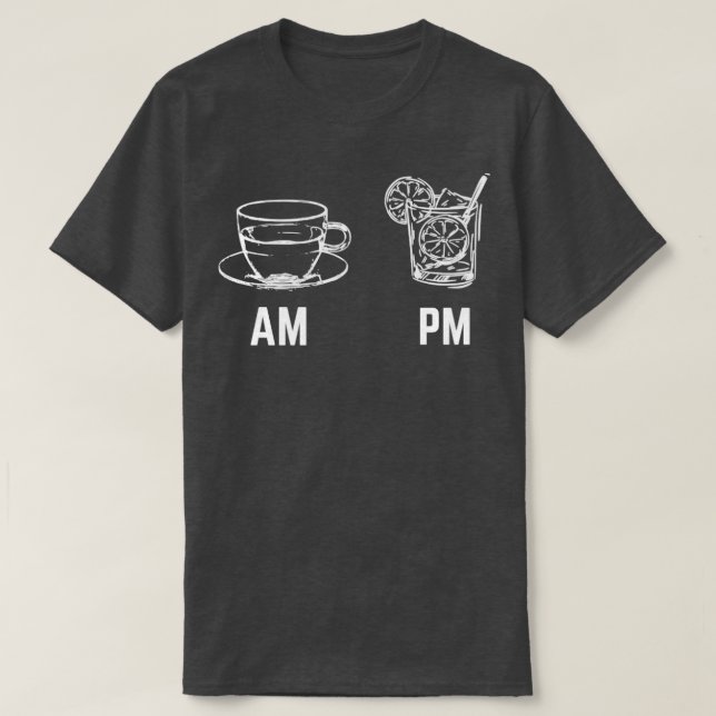 Camiseta Am pm cocktail1 (Diseño del anverso)