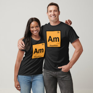Camiseta Am - Símbolo absurdista de química filosófica