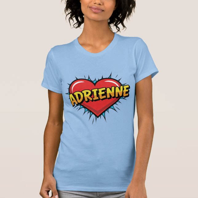 Camiseta Ama a Adrienne (Anverso)