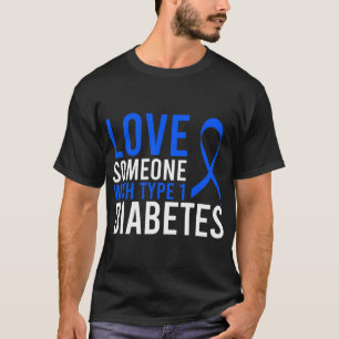 Camiseta Ama a alguien con diabetes tipo 1
