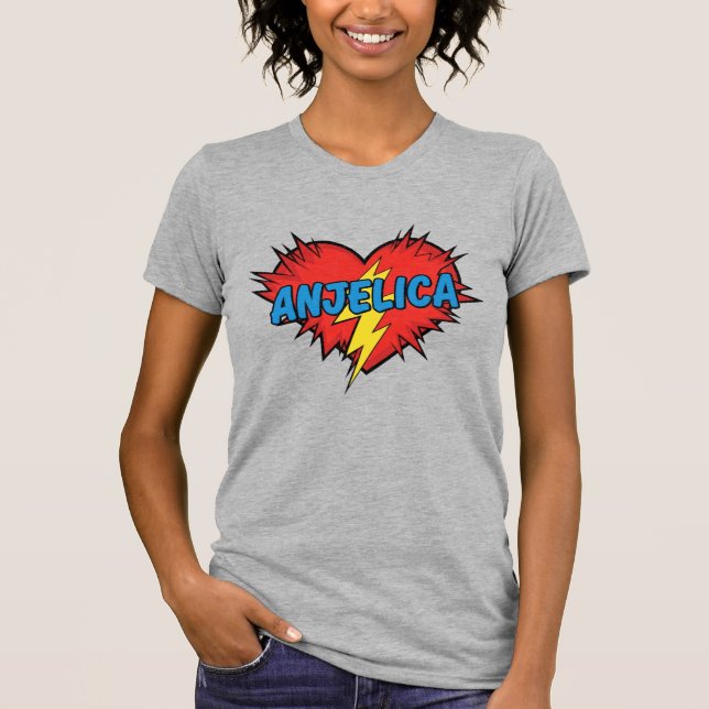 Camiseta Ama a Anjelica (Anverso)