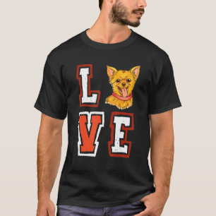 Camiseta Ama a Chihuahua Animal Puppy Mascota Perro Owne