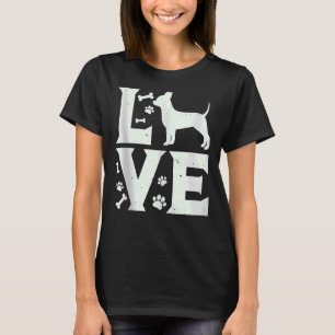 Camiseta Ama a Chihuahua Cute Chiwawa Mascota animal dueño 