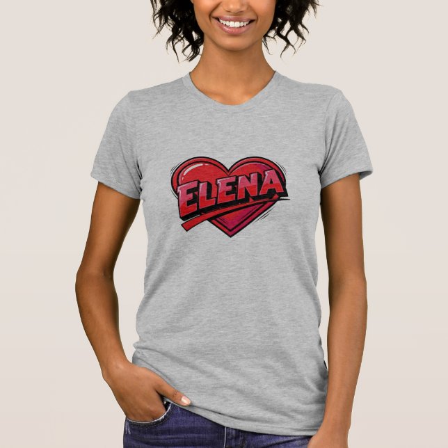 Camiseta Ama a Elena (Anverso)