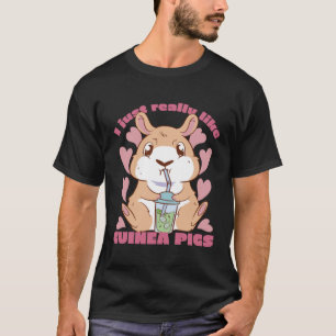 Camiseta Ama a Guinea Cute Amo al Cerdo Corazón Mascota a l
