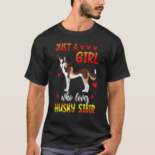 Camiseta Ama a Husky Sibir Dog