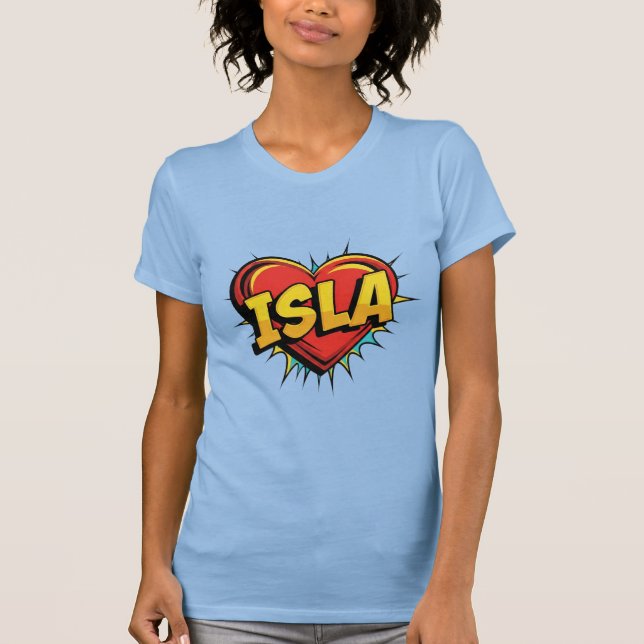 Camiseta Ama a Isla (Anverso)