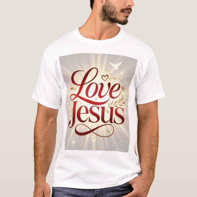 Camiseta Ama a Jesús (Anverso)