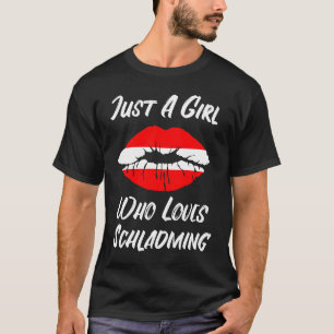 Camiseta Ama a la boca de los labios Austria Bandera Schlad