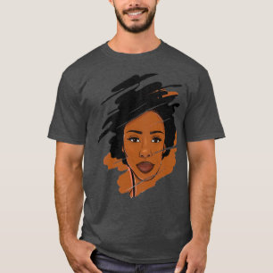 Camiseta Ama a la mujer africana turbante belleza africana