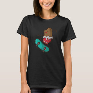 Camiseta Ama a los amantes del skateboarding
