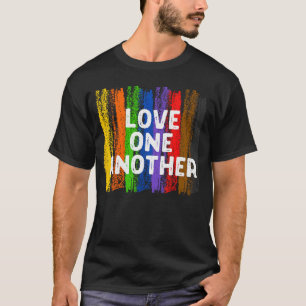 Camiseta Ama a los Demás Amabilidad Paz Igualdad Inclusión
