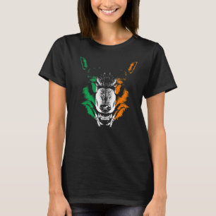 Camiseta Ama a los fans de Irlanda: Wolf Dublin