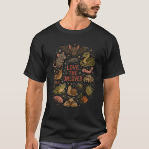 Camiseta Ama a los insectos reptiles anfibios naturaleza no
