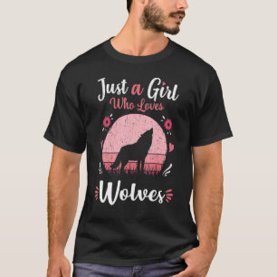 Camiseta Ama a los lobos Cara de lobo 11