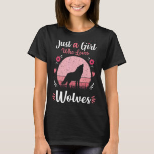Camiseta Ama a los lobos Cara de lobo 11