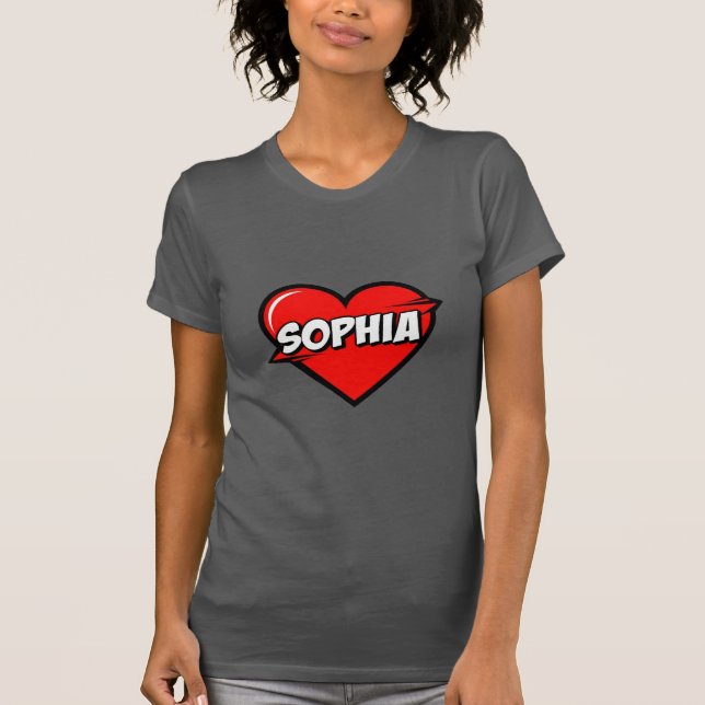 Camiseta Ama a Sophia (Anverso)