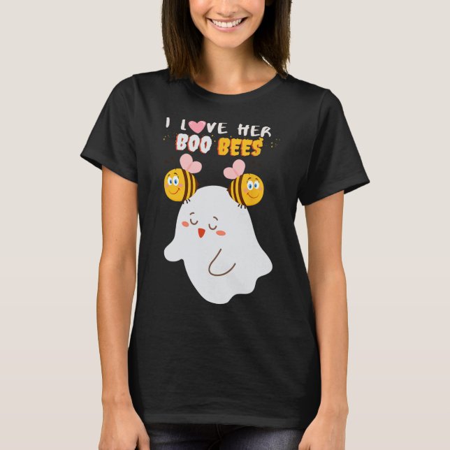 Camiseta Ama a sus abejas boo Divertido marido de pareja de (Anverso)