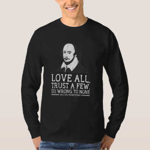 Camiseta Ama a todos Confía en unos pocos No hagas daño a n