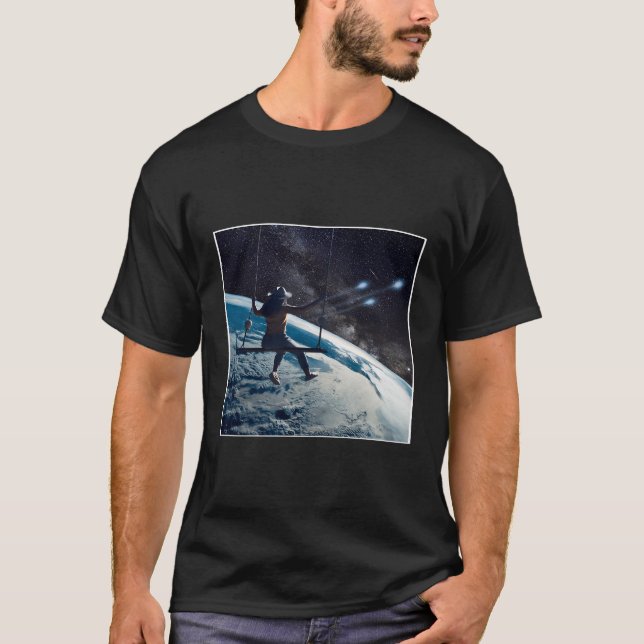 Camiseta Ama a tu madre girando alrededor del regalo de la  (Anverso)