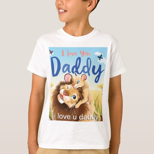 Camiseta Ama a tu papá (Anverso)