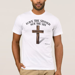 CAMISETA AMA AL PECADOR NO AL PECADO