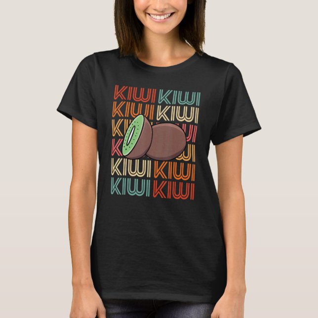 Camiseta Ama comiendo frutas Agarra Kiwi (Anverso)