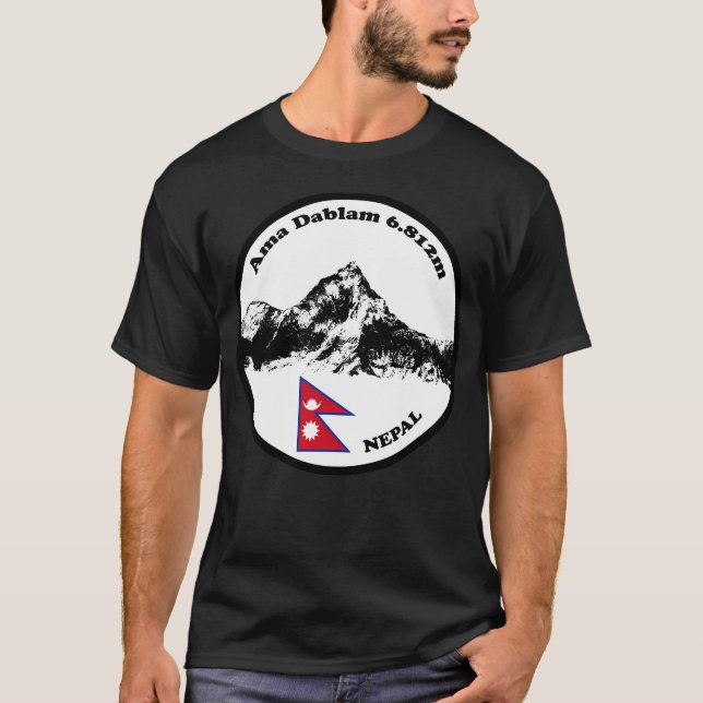 Camiseta Ama Dablam (Logo Grande) (Anverso)