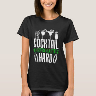 Camiseta Ama de camarero divertido mezcla de bebida camarer