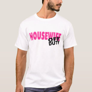 Camiseta Ama de casa fuera de servicio (rosa)