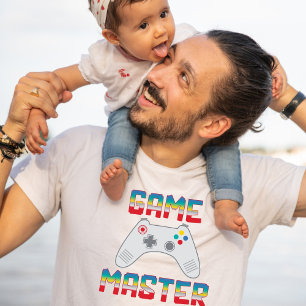 Camiseta Ama de Casa Jugador Maestro de Juegos Día del Padr
