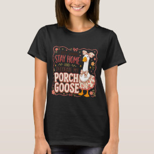 Camiseta Ama de casa linda disfraz de ganso decorar porche