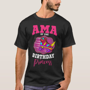 Camiseta Ama De La Princesa Nacida Patinando