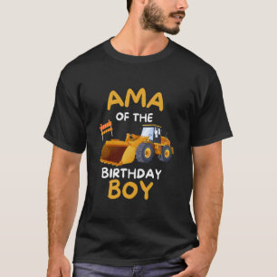 Camiseta AMA del conductor del camión de construcción de un