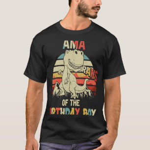 Camiseta Ama del niño cumpleaños Dinosaur Rawr T Rex