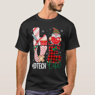 Camiseta Ama ED TECH Gnome Divertido Enfermera Estetoscopio